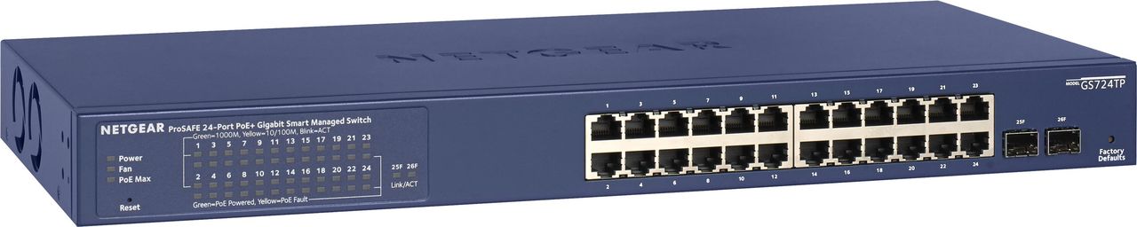 NETGEAR GS724TPv2 Switch (GS724TP-200EUS)