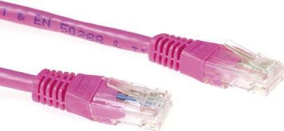 ADVANCED CABLE TECHNOLOGY CAT6A UTP 2m 2m Cat6a U/UTP (UTP) Pink Netzwerkkabel (IB7302)
