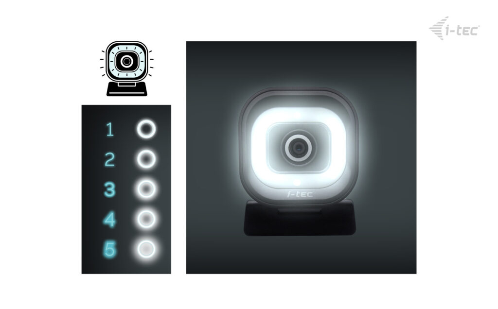 i-tec SOLOMON 700 STREAM 4K Webcam