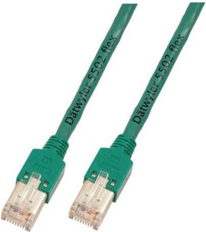 EFB-Elektronik RJ45 Patchkabel Cat.5e S/UTP PVC Dätwyler 5502 TM11 grün 10m Hersteller: EFB Elektronik (K8706.10)