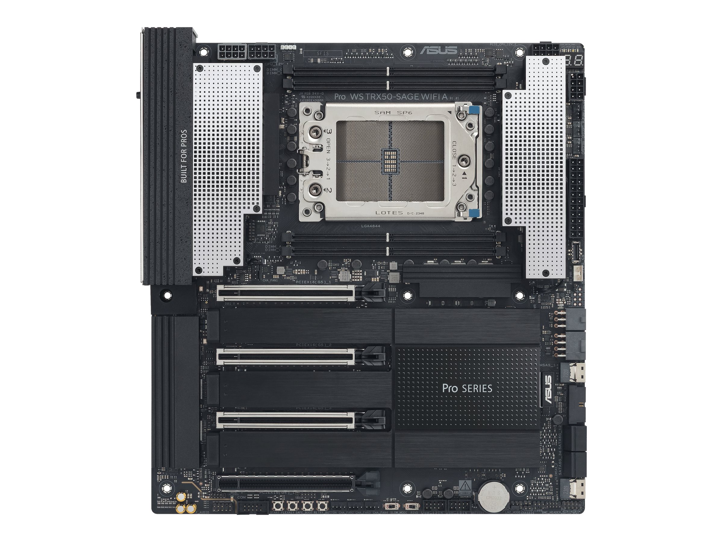 ASUS PRO WS TRX50-SAGE WIFI A Mainboard SSI CEB Socket sTR5 WiFi 7 DDR5 Schwarz