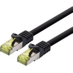 LOGON SSTP Cat6a Netzwerkkabel Schwarz 3 m (TCR6ASS030BL)