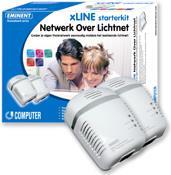 Eminent xLINE EM8013 Powerline-Adapter Starterkit 85 Mbit/s RJ-45