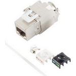 shiverpeaks BS08-10030 Steckdose RJ-45 Metallisch - Weiß (BS08-10030)