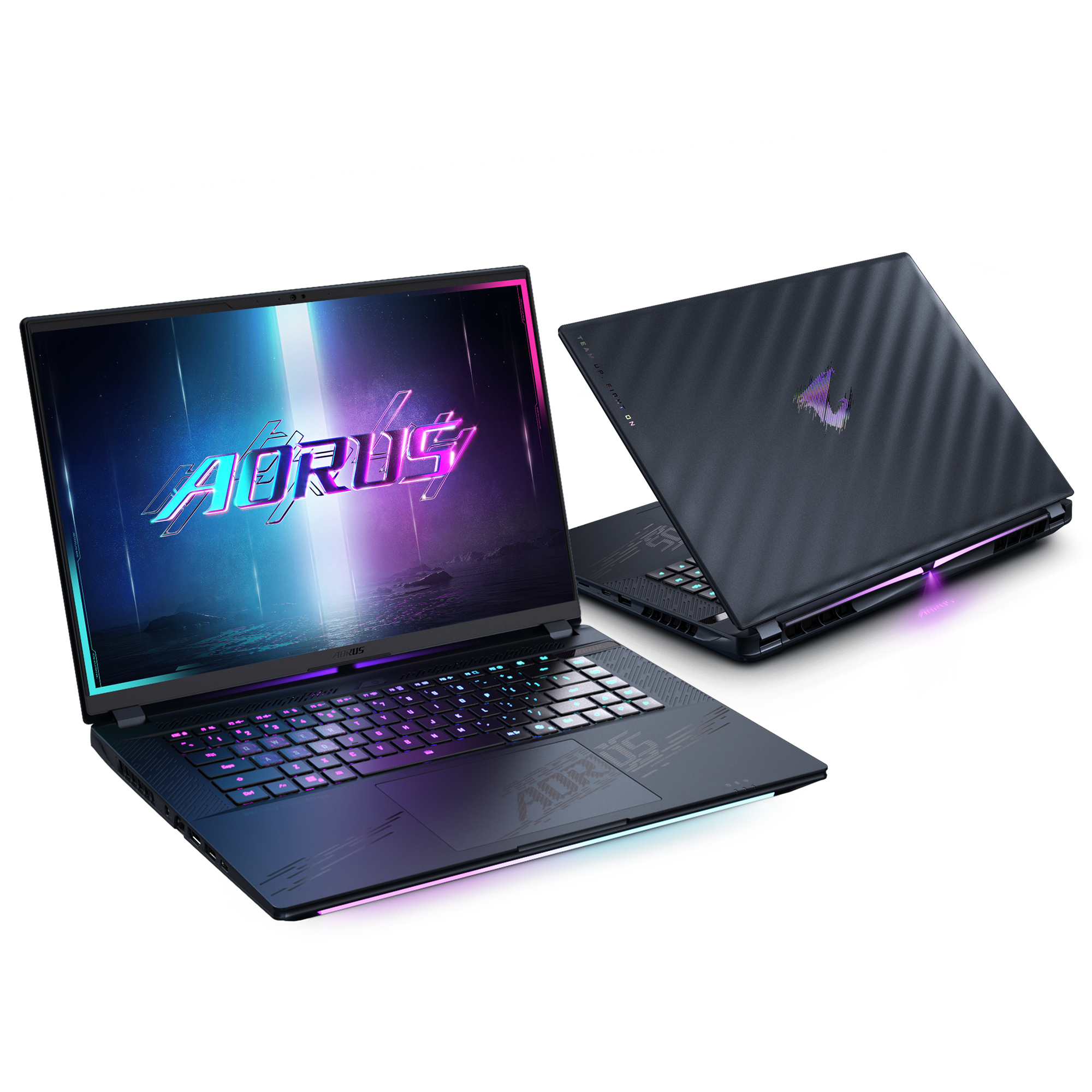 Gigabyte AORUS MASTER 16 BYHC5DEE65SP Gaming-Notebook 16" QHD+ OLED 240 Hz Intel Core Ultra 9 RTX 5080 32 GB RAM 2 TB SSD Windows 11 Pro Dark Tide