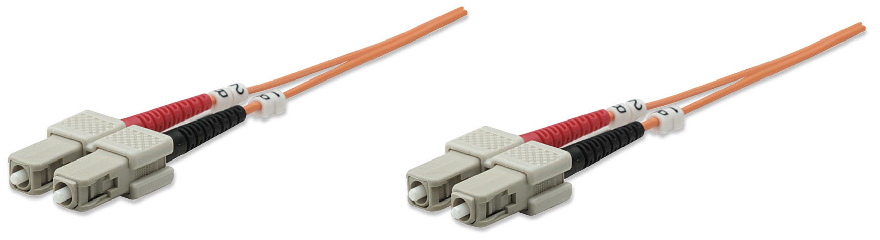 Intellinet LWL Duplex Patchkabel OM1 SC/SC 5 m Orange
