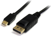 Microconnect DP-MMG-100MBV1.4 DisplayPort-Kabel 1 m Mini DisplayPort Schwarz (DP-MMG-100MBV1.4)