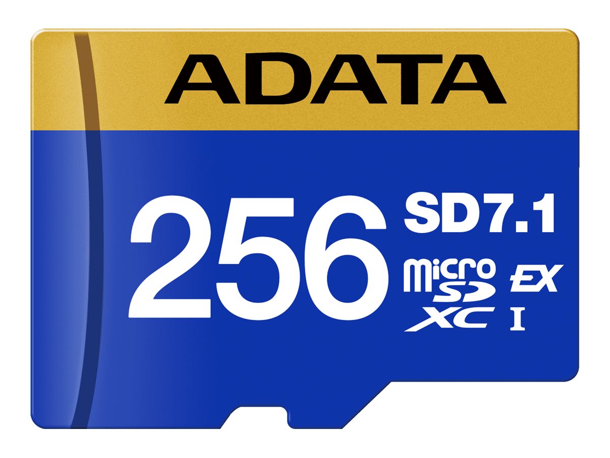 ADATA Premier Extreme 256 GB microSDXC UHS-I Blau, Gelb
