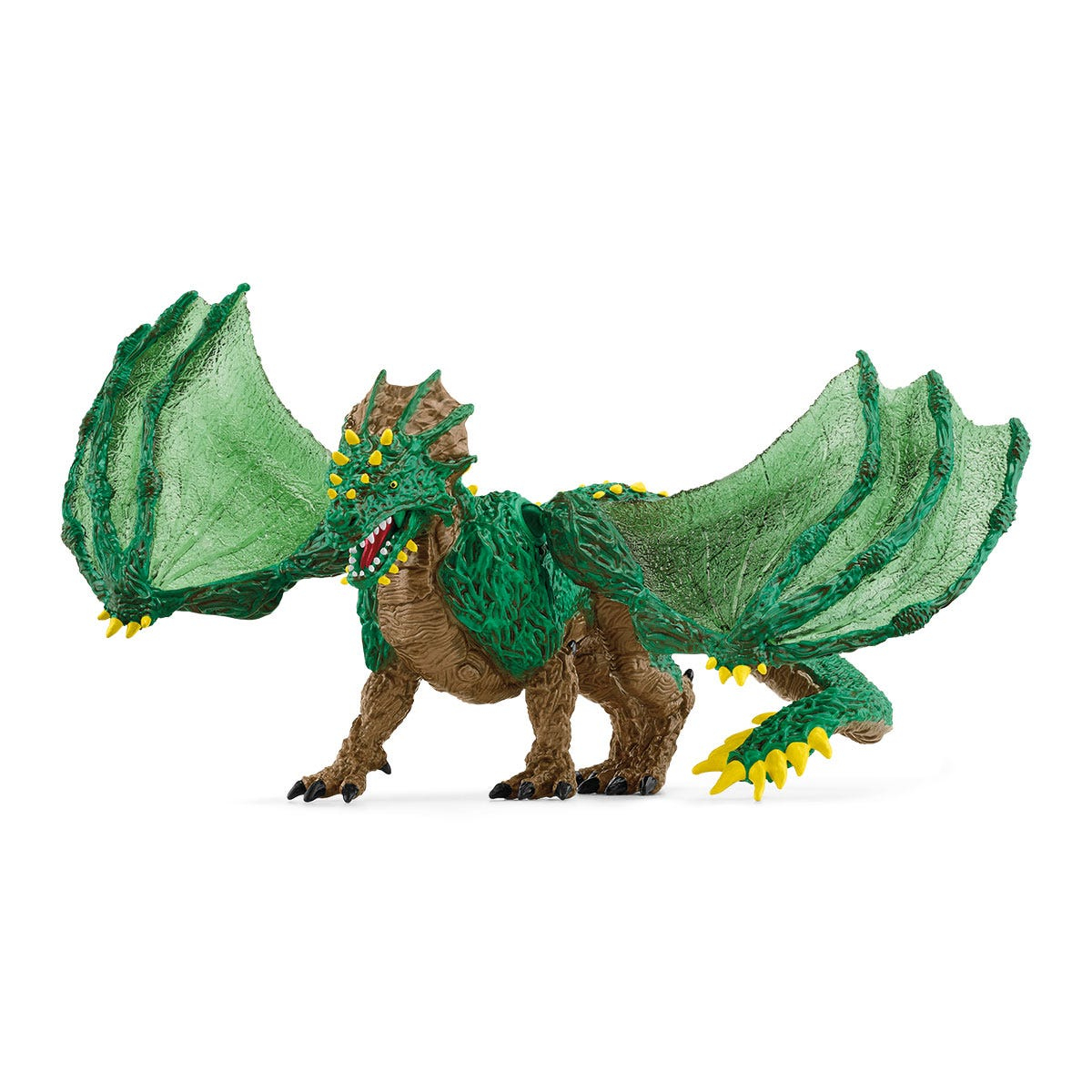 Schleich ELDRADOR CREATURES Dschungeldrache Spielfigur Braun, Grün, Gelb