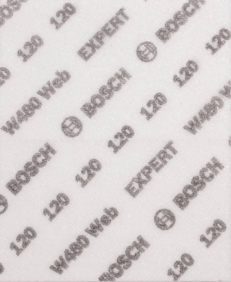 Bosch Handschleifblatt W480 Web 1/4 G120 KP 115x140mm 2-er Pack (2608902381)