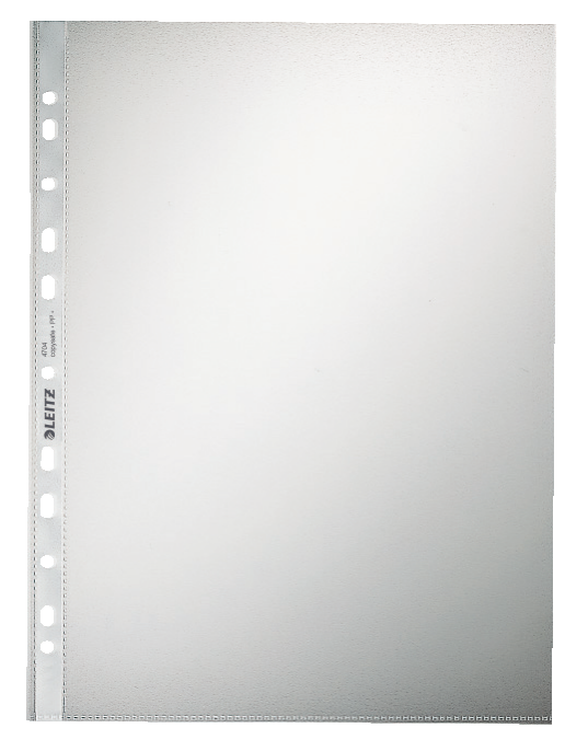 LEITZ Standard Prospekthülle - 210 x 297 mm (A4) - Transparent - Polypropylene (PP) - Porträt - Oben