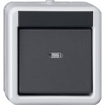 GIRA 515130. Produktfarbe: Schwarz, Grau (515130)