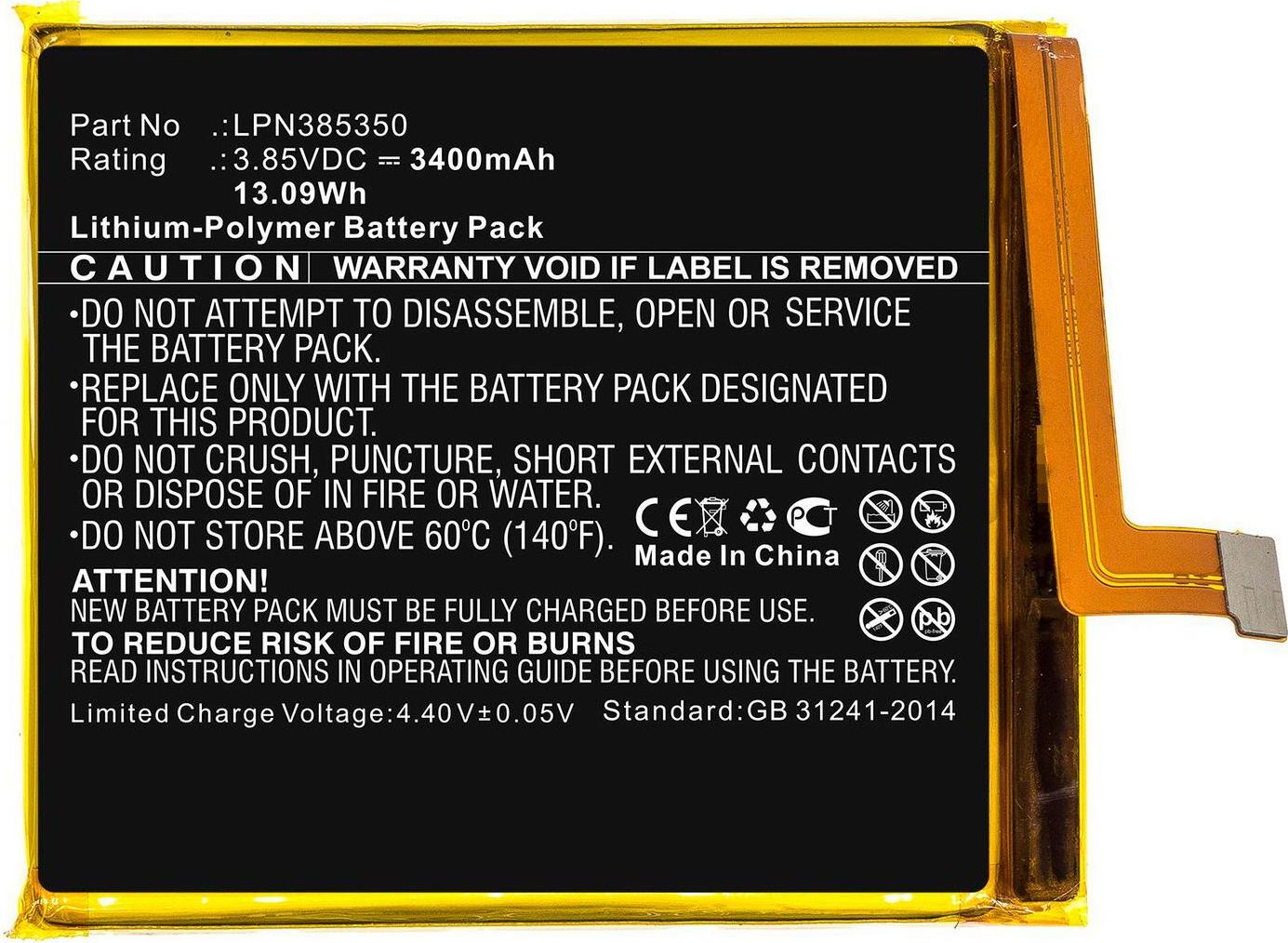 CoreParts Mobile Battery for Crosscall (MBXMP-BA436)