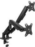 ACT Monitor arm 35 inch , gas spring, 2 monitors, ACT Essentials (AC8314)