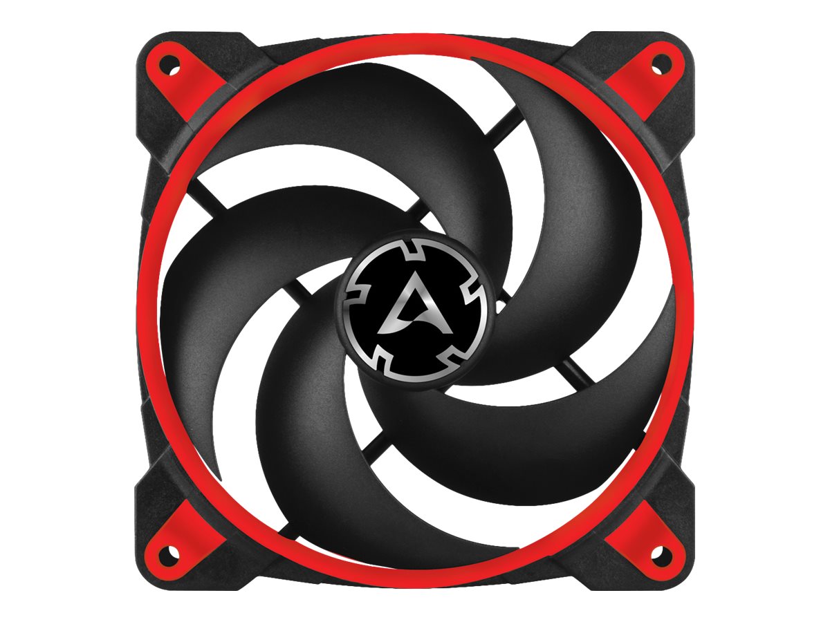 ARCTIC BioniX P120 Gehäuselüfter 120 mm PWM PST Schwarz, Rot