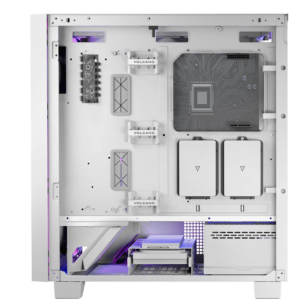 MODECOM Volcano Perun Apex ARGB Midi Tower Weiß