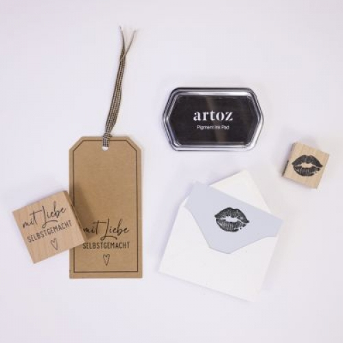 Artoz Papier Stempelblock 137606-230 60 mm Holz