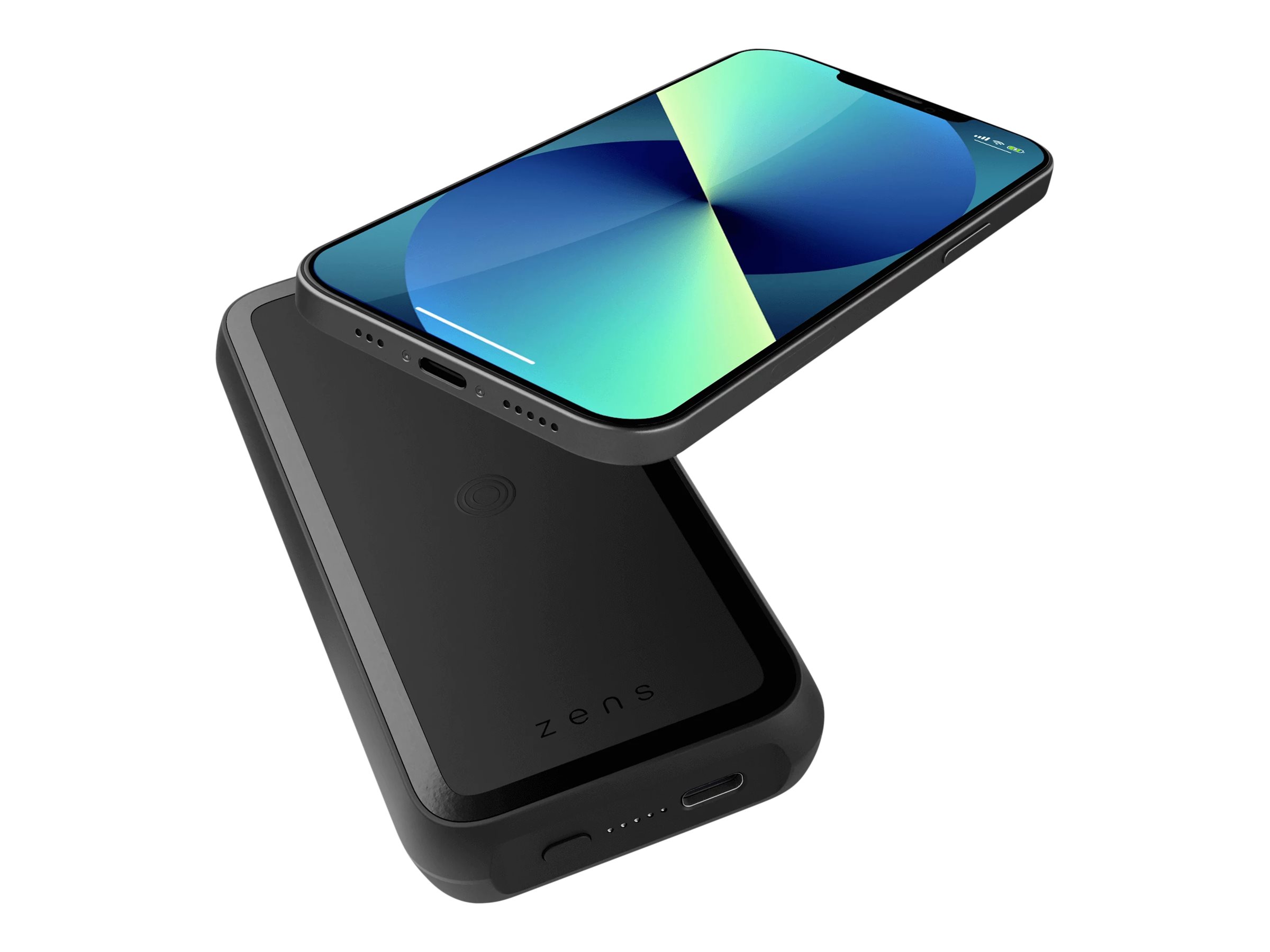 Zens ZENS Magnetic Single Powerpack Induktive Power Bank 10000 mAh Schwarz