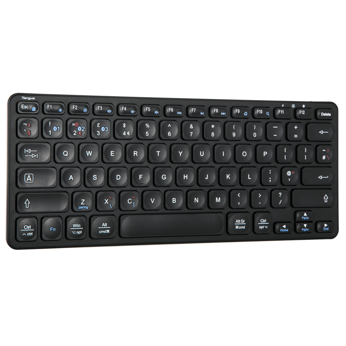 Targus AKB862UK Bluetooth Tastatur Mini QWERTY Schwarz