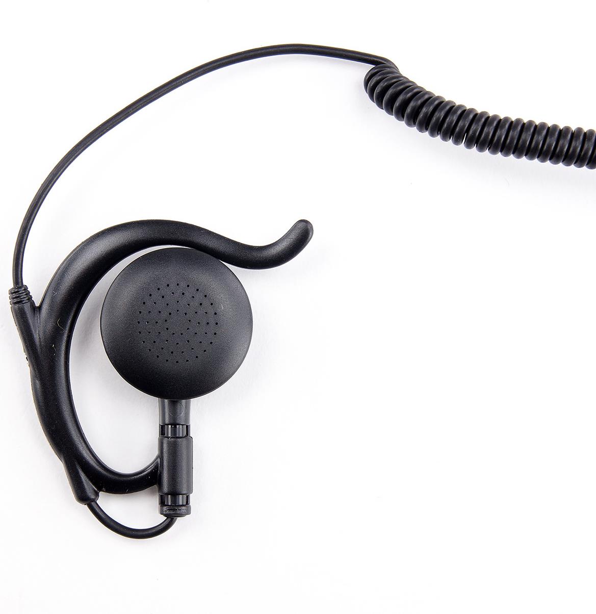 Sepura EH6 Ohrhörer mit verstellbarem Halter, zum Anschluss an STP8/9000, SC20, SC21, 90cm Kabel (300-00563)