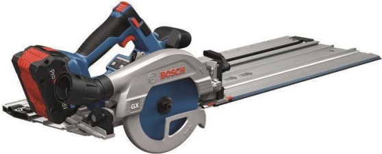 Bosch Akku-Handkreissäge GKS 18V-57-2 GX Professional solo+ FSN 440 X blau/schwarz ohne (06016C1003)