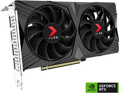 PNY RTX4060 VERTO XLR8 Gaming OC 8GB GDDR6 HDMI 3xDP (VCG40608DFXPB1-O)