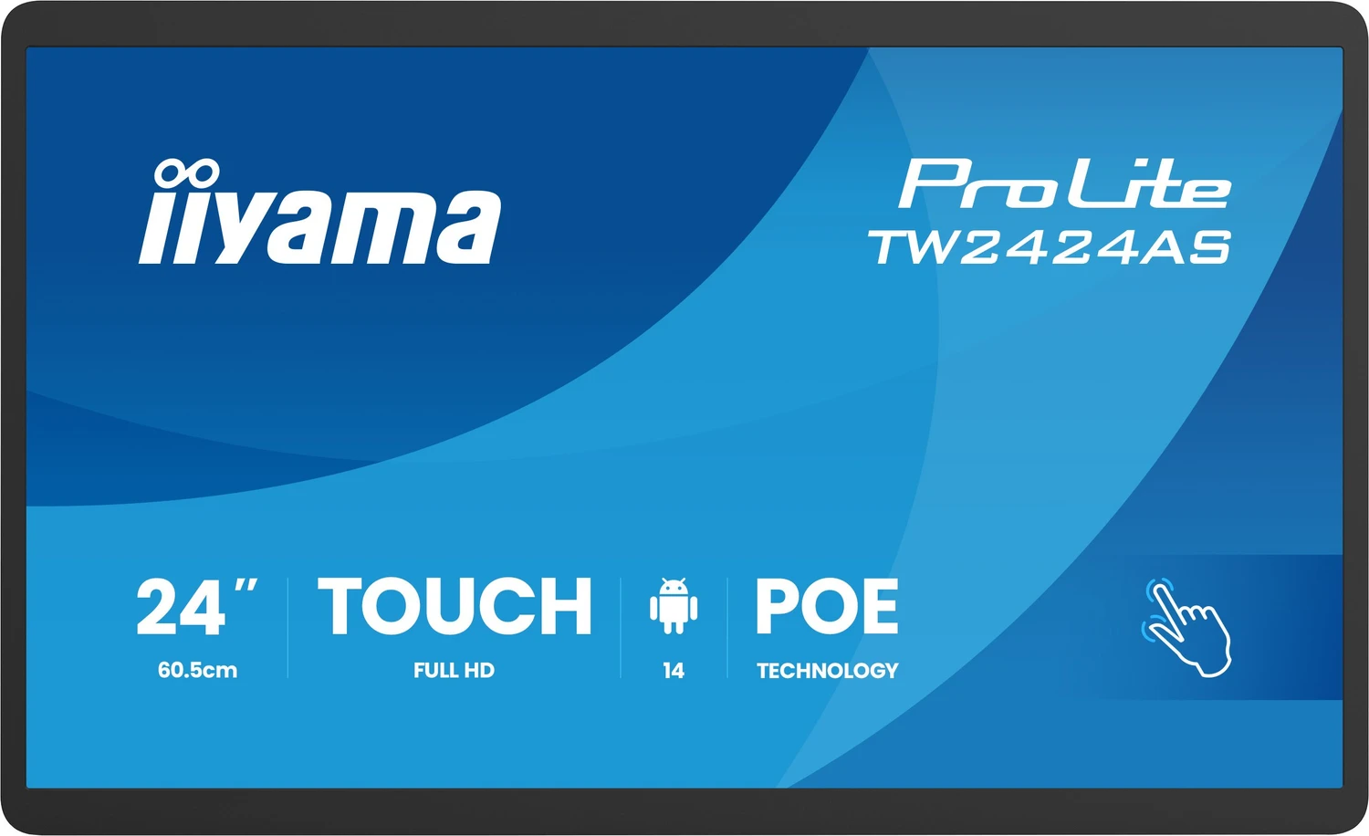 iiyama ProLite TW2424AS-B3P Touch-Display 60,5?cm (23.8") Full HD (TW2424AS-B3P)