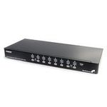 StarTech.com 16 Port 1HE USB VGA KVM Switch mit OSD zur Rack-Montage (SV1631DUSBU)