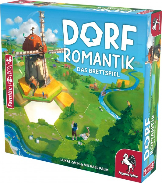 Pegasus Spiele Dorfromantik - Das Brettspiel 1-6 Spieler ab 8 Jahren