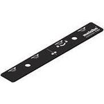 Metabo 629022000. Produkttyp: Führungsschienenverbinder, Markenkompatibilität: Metabo, Produktfarbe: Schwarz (629022000)