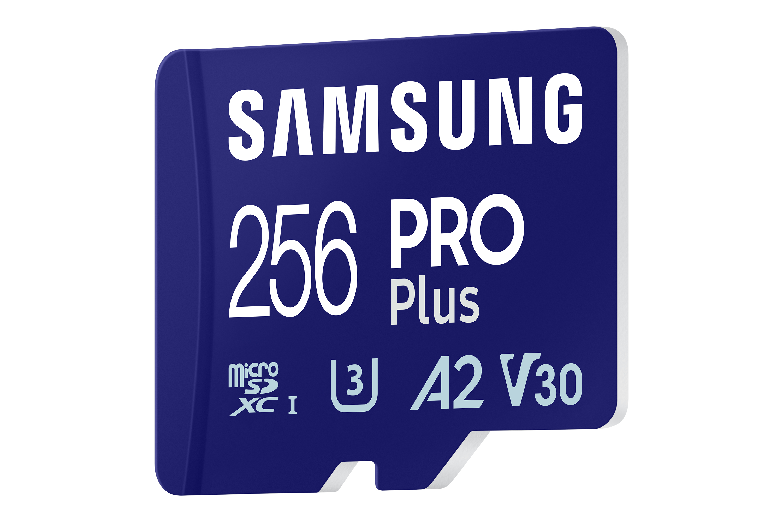Samsung PRO Plus 256 GB microSDXC UHS-I U3 180 MB/s 130 MB/s Blau