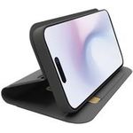 SBS Wallet Stand Case in PU für iPhone 16 Pro Max black (TEWALIP1667PK)