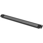 Lanberg 19" Abdeckplatte perforiert schwarz (AK-1411-B)
