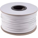 Telefonanschlußschnur 4adrig 100m flach weiß (TC 76101 / 50268)
