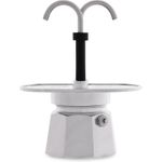 Bialetti Mini Express Mokka-Kanne 0,09 l Edelstahl (0007302)