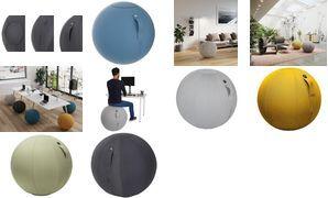 ALBA Sitzball "MHBALL", khaki Sitzdurchmesser: 650 mm, Innenball aus PVC, Bezug: Polyester - 1 Stück (MHBALL K)