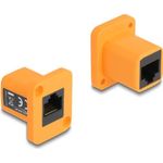 DeLOCK 87998 Kabeladapter RJ45 Orange (87998)