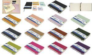 kangaro Skizzenbuch, PU-Hardcover, DIN A5 quer, mint 80 Blatt, Papier: 140 g/qm, cremefarben, säufefrei, - 1 Stück (K-861234)