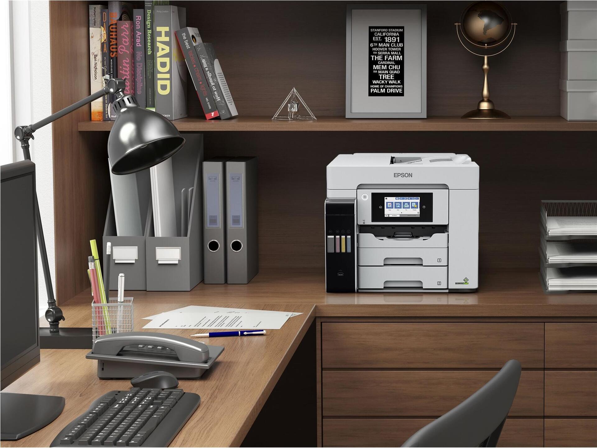 Epson EcoTank ET-5885 Multifunktions-Tintendrucker, mehrfarbig (C11CJ28405)