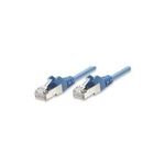 Intellinet Network Patch Cable, Cat6, 5m, Blue, CCA, U/UTP, PVC, RJ45, Gold Plated Contacts, Snagless, Booted, Lifetime Warranty, Polybag (343305)