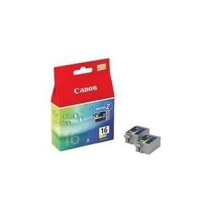 Canon BCI 16 - Tintenbehälter - 2 x Gelb, Cyan, Magenta - für i90; PIXMA iP90...