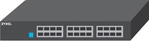 Zyxel GS1100-24ES 24-Port Gigabit Ethernet Unmanaged Switch mit DIP-Selektor