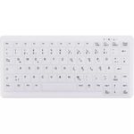 CHERRY AK-C4110 Tastatur RF Wireless AZERTY Französisch Weiß (AK-C4110F-FU1-W/FR) (B-Ware)