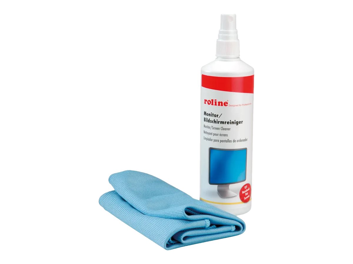 ROLINE Roline 19.04.4160 Bildschirm-Reinigungsspray 250 ml Multicolor