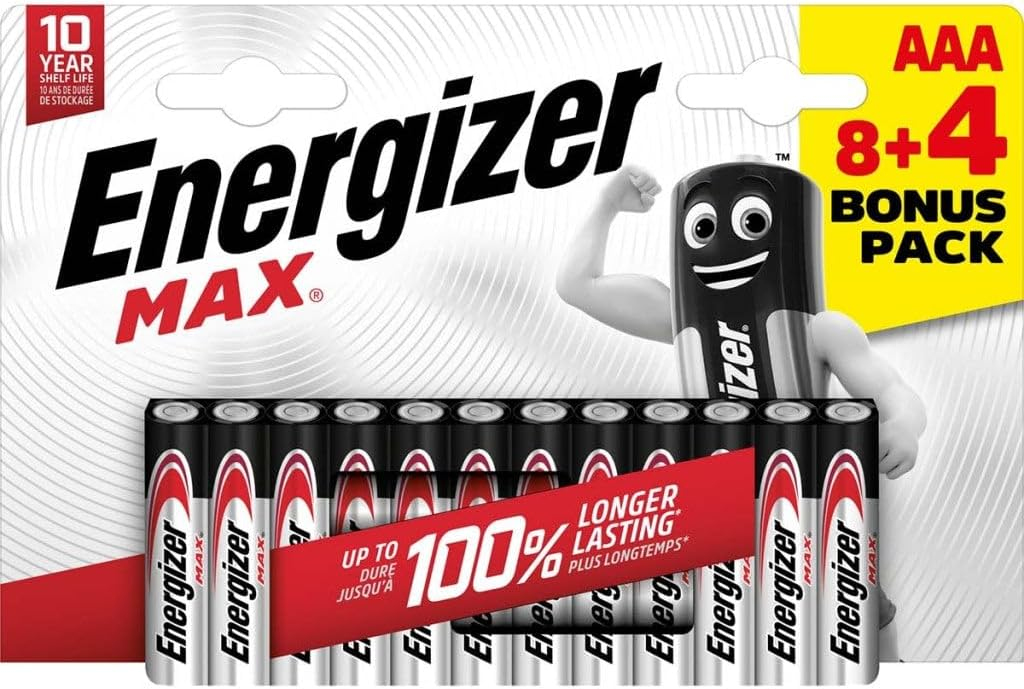 Energizer MAX AA Batterie Alkali 1,5 V 12 Stück