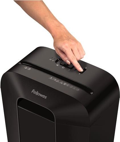 Fellowes Powershred LX41 8 Blatt Mini-Cut Aktenvernichter Schwarz
