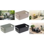 smartstore Aufbewahrungsbox Comfort M, aquaverde Aufbewahrungskorb in modernem Design, ohne Deckel, - 1 Stück (108121)