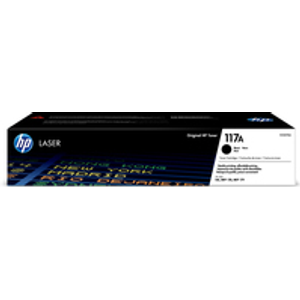 HP 117A Black Original Laser Toner Cartridge (W2070A)