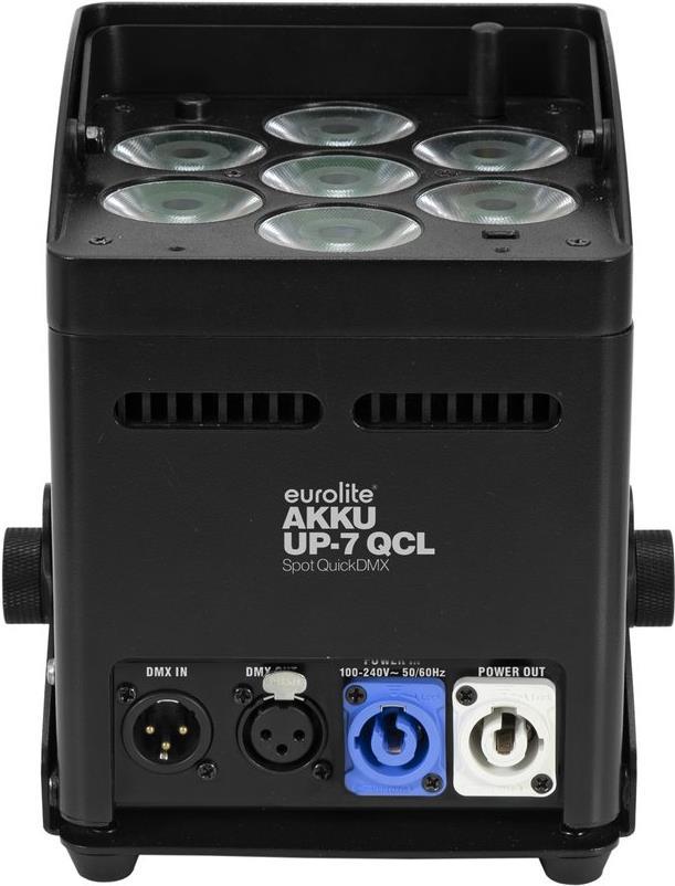 EUROLITE AKKU UP-7 QCL Spot QuickDMX (41700544)