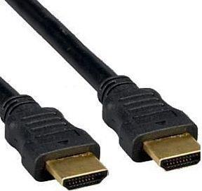 e+p HDMI/HDMI, 2m. Kabellänge: 2 m, Anschluss 1: HDMI Type A (Standard), Anschluss 2: HDMI Type A (Standard), Beschichtung Verbindungsanschlüsse: Gold, Produktfarbe: Schwarz (HDMI 1)